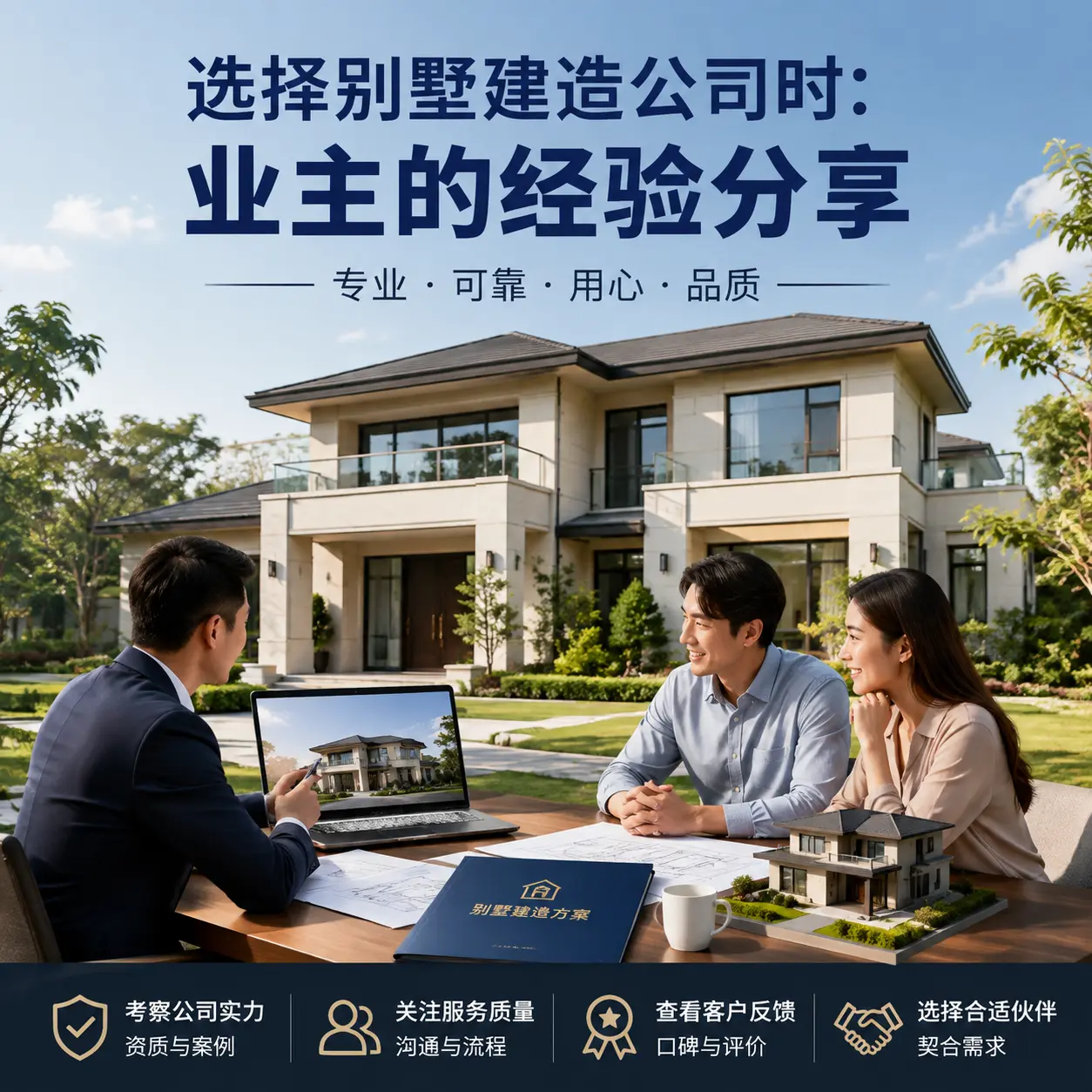 选择别墅建造公司时： 赫章 业主的经验分享