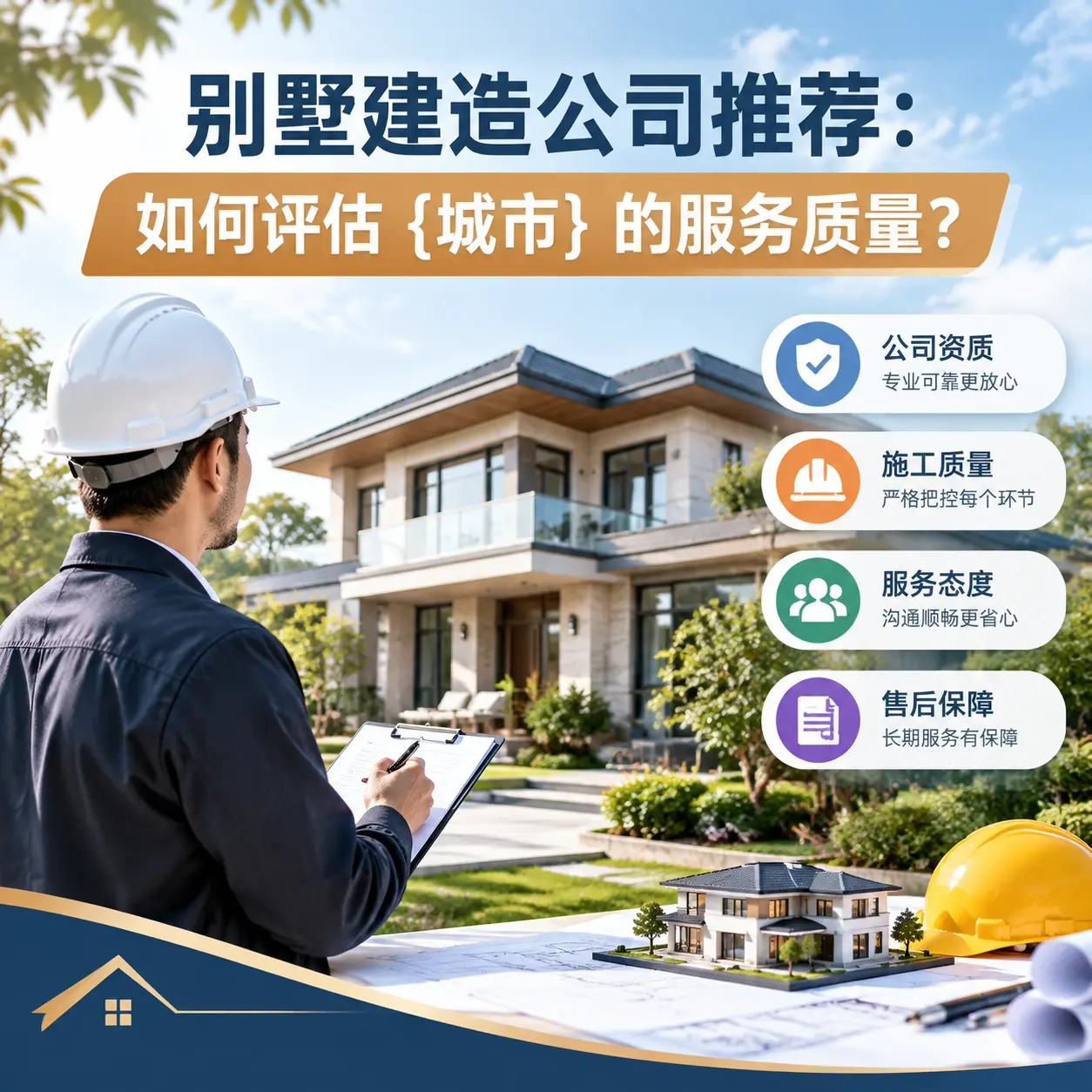别墅建造公司推荐:如何评估 赫章 的服务质量?