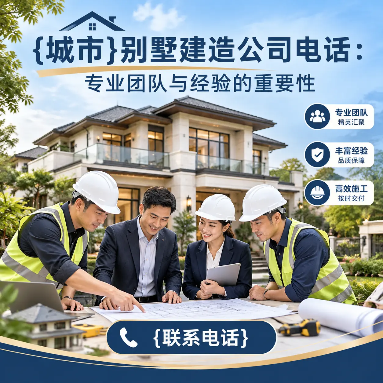 赫章别墅建造公司电话:专业团队与经验的重要性