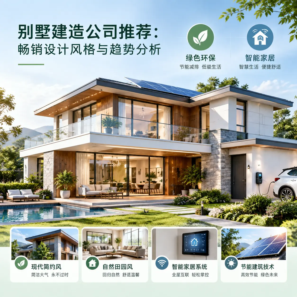 别墅建造公司推荐： 赫章 畅销设计风格与趋势分析