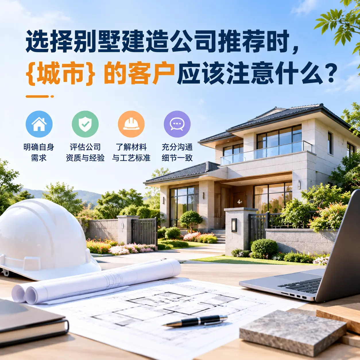 选择别墅建造公司推荐时，赫章 的客户应该注意什么？