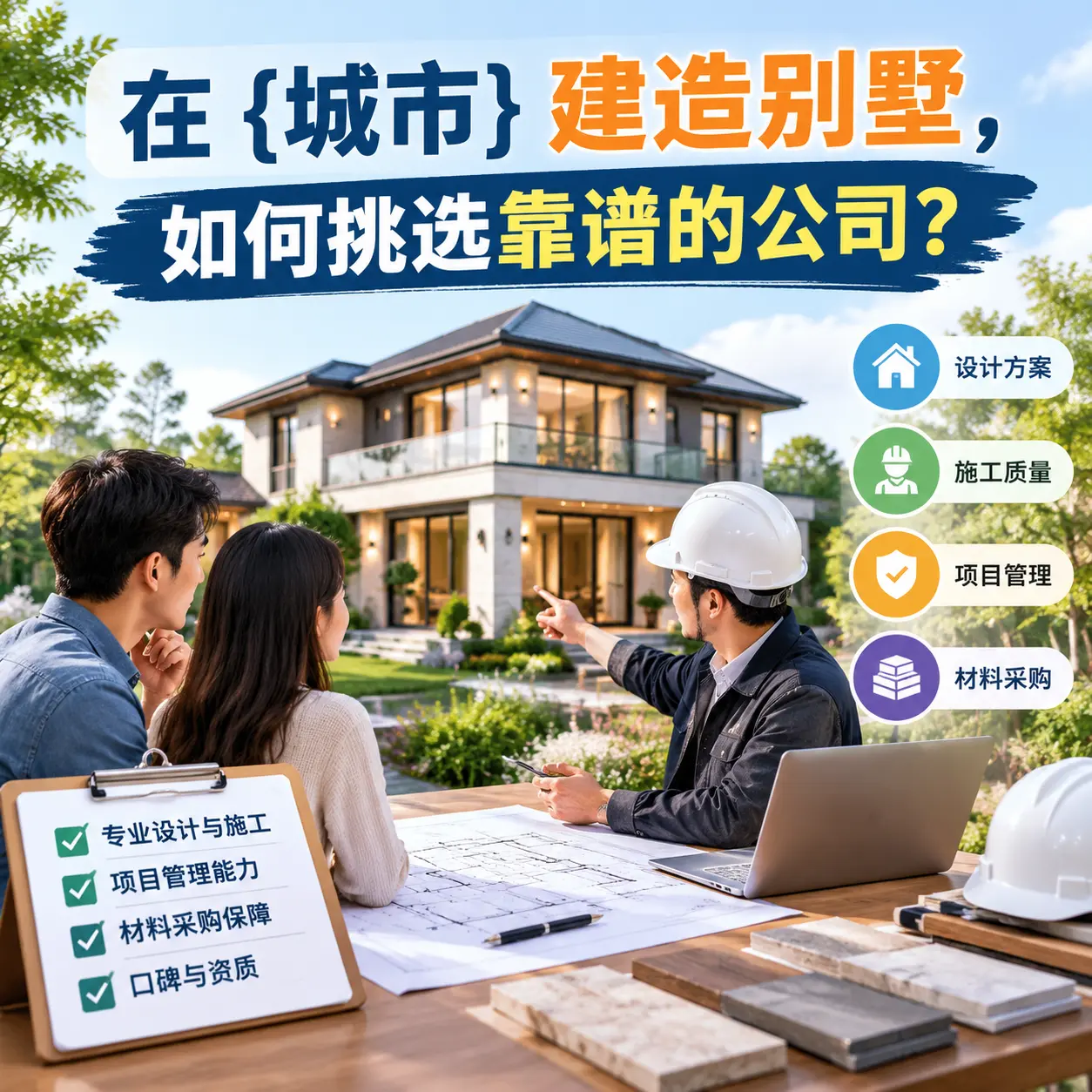 在 赫章 建造别墅,如何挑选靠谱的公司?