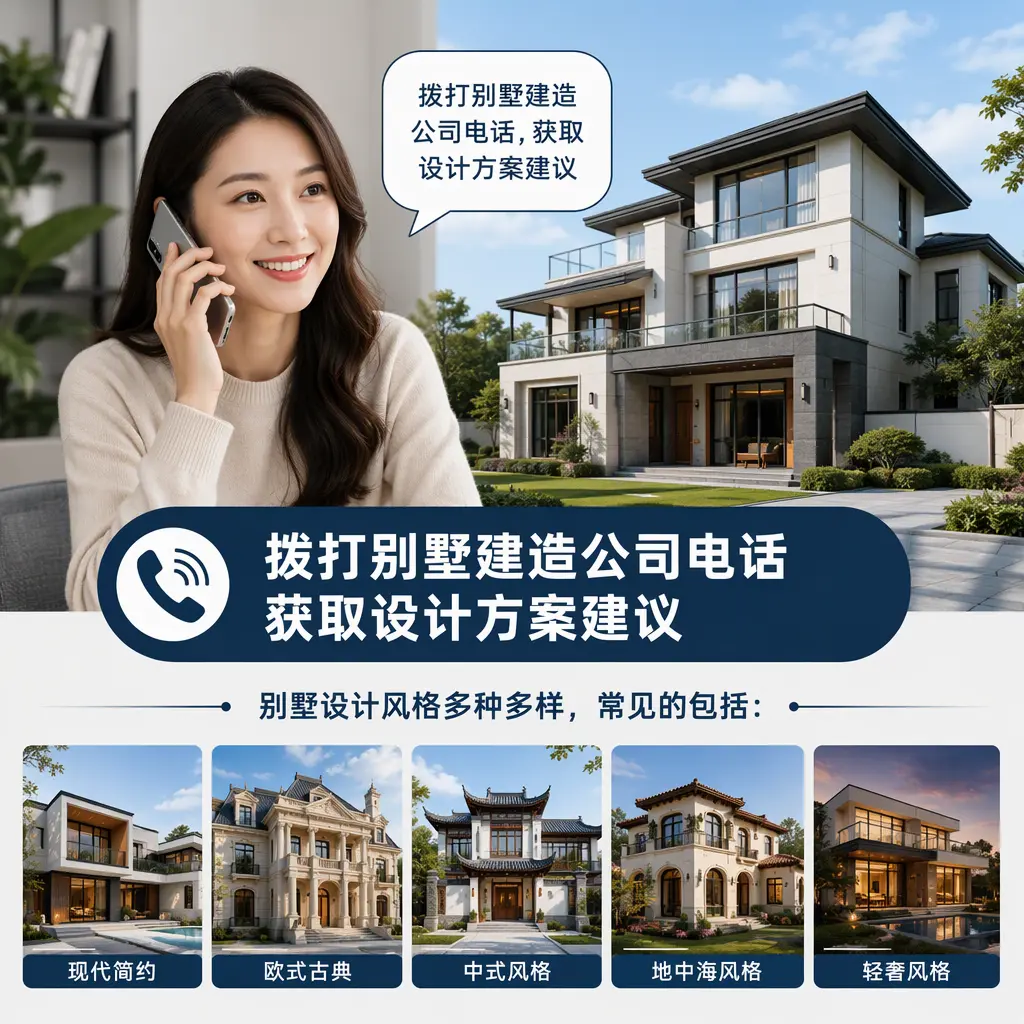 拨打赫章别墅建造公司电话,获取设计方案建议