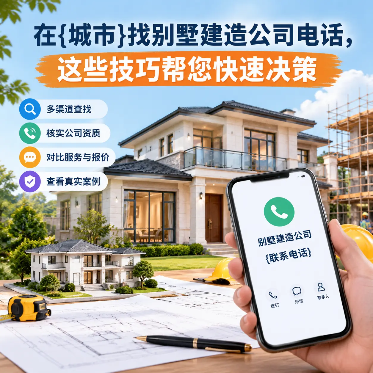在赫章找别墅建造公司电话,这些技巧帮您快速决策