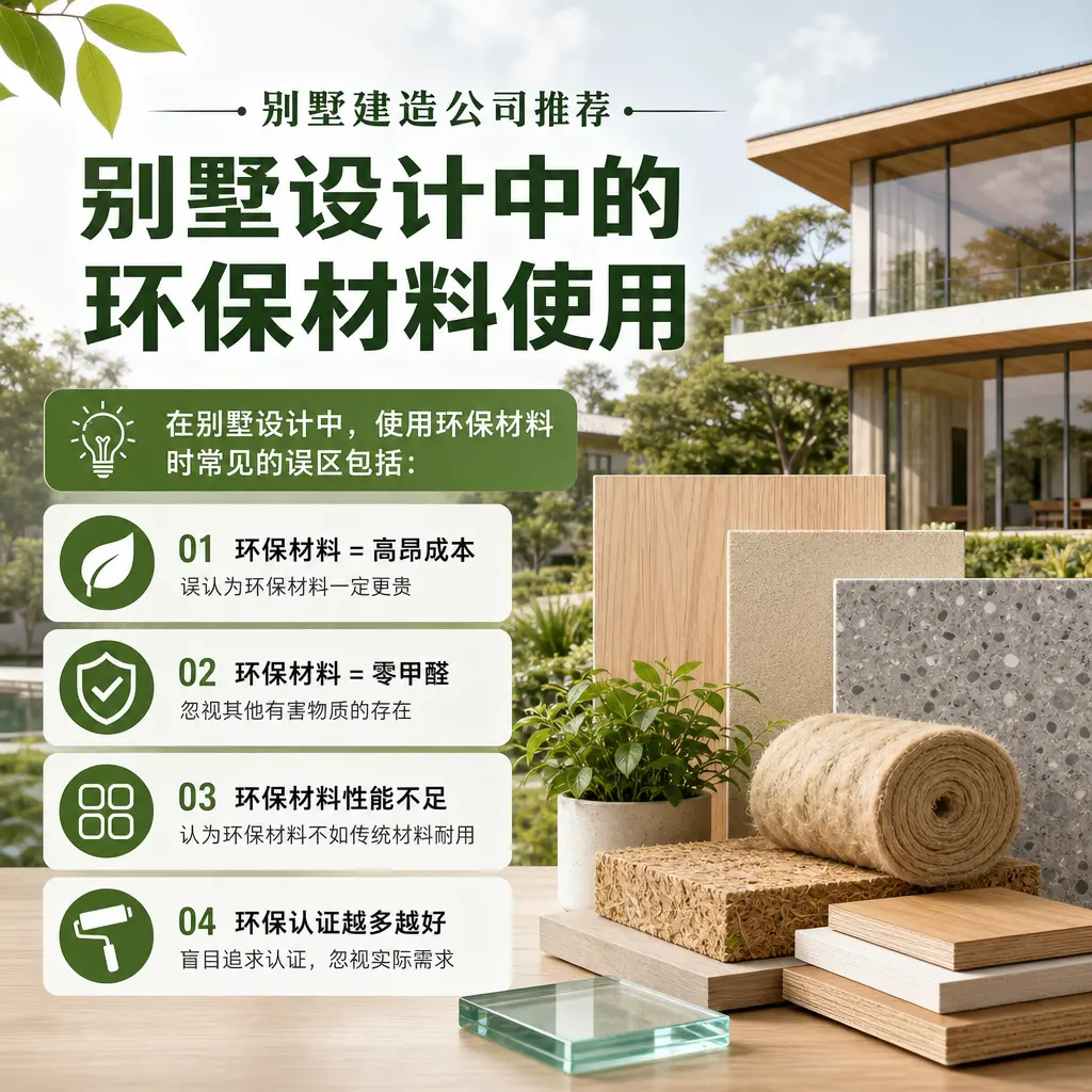 别墅建造公司推荐： 赫章 别墅设计中的环保材料使用