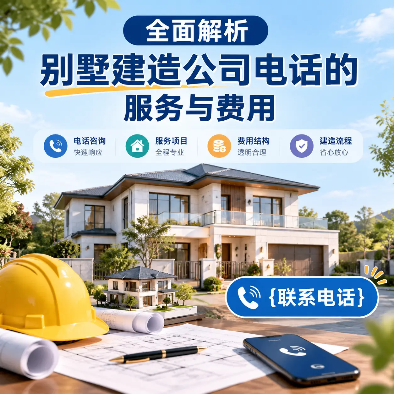 全面解析赫章别墅建造公司电话的服务与费用